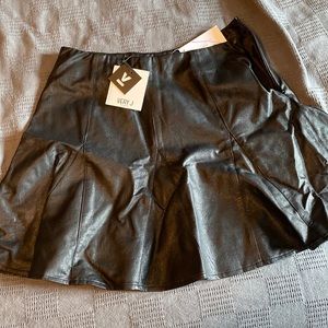 Very J pleather skirt.